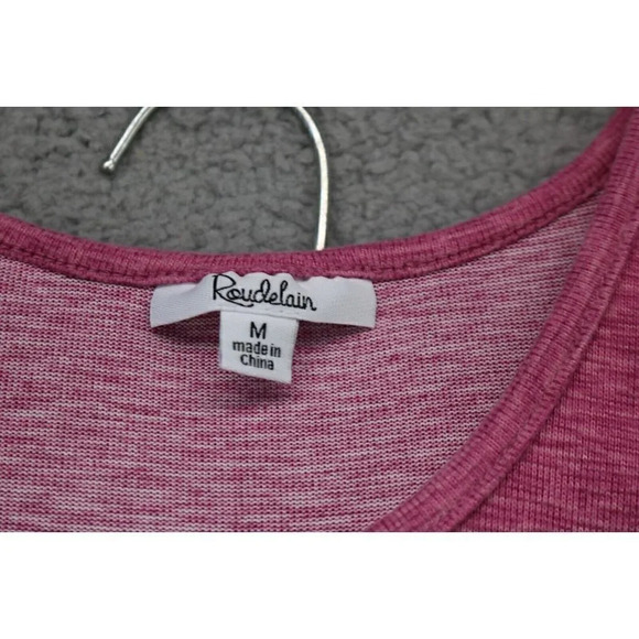 Women's Roudelain Pajama Set-Size Medium-Capris-Tank top-Polyester - Picture 3 of 10